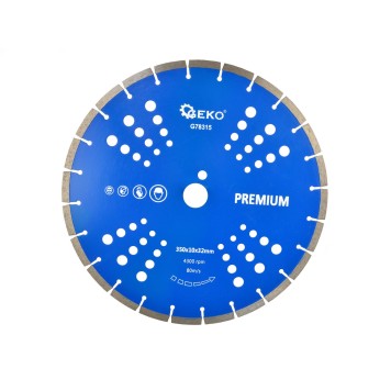 Tarcza diam.350x10x25,4mm segment. GEKO PREMIUM by laser(10)