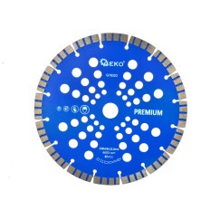Tarcza diam.230x10x22,2mm turbo GEKO PREMIUM by laser(25)