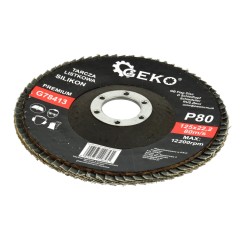 Tarcza listkowa"SILIKON" 125mm P80 GEKO PREMIUM(10/200)