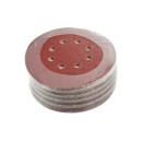 Papier ścierny na dysk 150mm P80 (otwory) (50/1000)