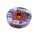 Tarcza fibrowa do szlifowania gresu 125mm P40 (10/200)