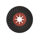 Tarcza fibrowa do szlifowania gresu 125mm P80 (10/200)