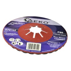 Tarcza fibrowa do szlifowania gresu 125mm P80 (10/200)