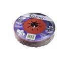 Tarcza fibrowa do szlifowania gresu 125mm P80 (10/200)