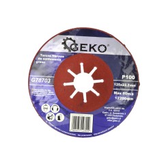 Tarcza fibrowa do szlifowania gresu 125mm P100 (10/200)