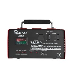 Prostownik z rozruchem 75A  6/12V GEKO(1)