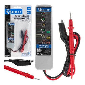 Tester sprawdzania akumulatorów 12V  (10/40)