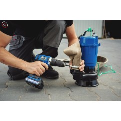 Pompa rozdrab. WQD-10-8-0,55 do brudnej wody/zielona/(1)