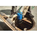 Pompa rozdrab. WQD-10-8-0,55 do brudnej wody/zielona/(1)