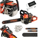 Piła spalinowa łańcuchowa Standard 4500 2x łańcuch i prowadnica 18" 15"(1)