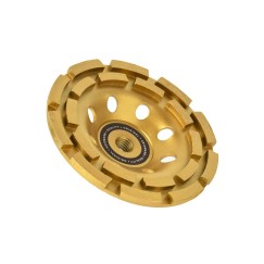 Tarcza diam.segm.duble do  szlifowania betonu 125mm M14 Heidmann(50)