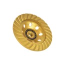 Tarcza diam. turbo do szlifowania betonu 125mm M14 Heidmann(50)