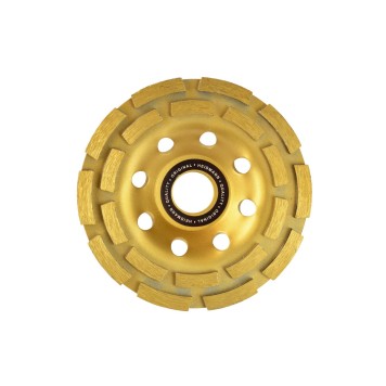 Tarcza diam. segm.duble do szlifowania betonu 125mmx22.23 Heidmann(50)