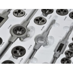 Zestaw gwintowników i narzynek 110el. (3)