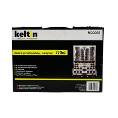 Zestaw gwintowników i narzynek 110el. (3)