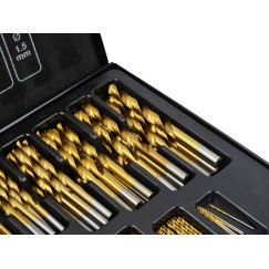 Zestaw wierteł tytanowych do metalu 170el.(5)