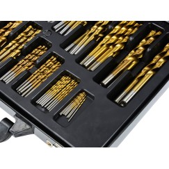 Zestaw wierteł tytanowych do metalu 170el.(5)