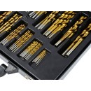 Zestaw wierteł tytanowych do metalu 170el.(5)