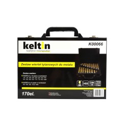 Zestaw wierteł tytanowych do metalu 170el.(5)