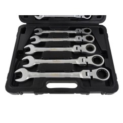 Klucze p-o łamane z grzechotką 8-32mm 13el./walizka/ (2/3)