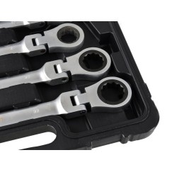 Klucze p-o łamane z grzechotką 8-32mm 13el./walizka/ (2/3)