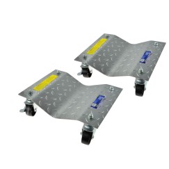 Rolki transportowe 1500LBS stalowe nowy typ (2szt.)