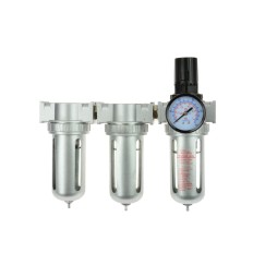 Filtr powietrza odwadniacz lakierniczy potrójny + reduktor BIG (10)