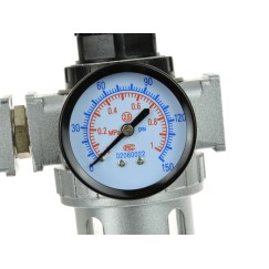 Filtr powietrza odwadniacz lakierniczy potrójny + reduktor BIG (10)