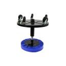 Stołek warsztatowy obrotowy z półką (1)