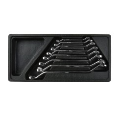 Wkład - klucze oczkowe wygięte 6-22mm (10)