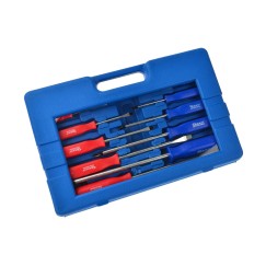 Wkrętaki ślusarskie 12el. CRV (walizka) (10)