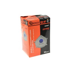 Maska przeciwpyłowa z zaworkiem FFP2 z wkładem węglowym (15/300)