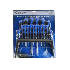 Zestaw wkrętaków 18el. na stojaku GEKO CRV PROFI (5/10)