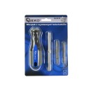 Wkrętak z wymiennymi końcówkami GEKO (10/100)