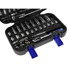 Zestaw kluczy nasadowych torx  1/4" 56el. (10)