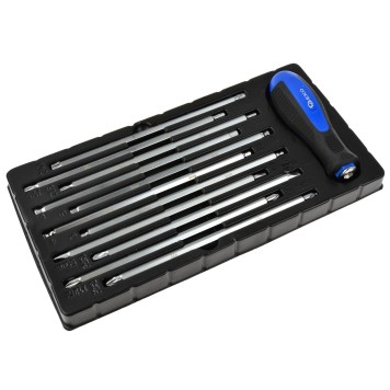 Wkrętak z wymiennymi końcówkami 22w1 GEKO (10/20)