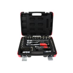 Zestaw profesjonalnych kluczy nasadowych 72el. 1/4"-1/2"  25GW (4)