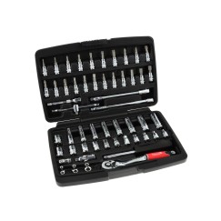 Zestaw profesjonalnych kluczy nasadowych 1/4" 56el. 25GW (10)