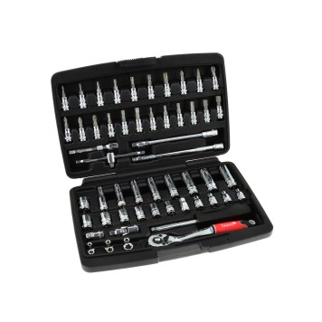 Zestaw profesjonalnych kluczy nasadowych 1/4" 56el. 25GW (10)