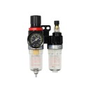 Reduktor z filtrem powietrza + odwadniacz 1/4" (50)