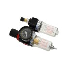 Reduktor z filtrem powietrza + odwadniacz 1/4" (50)