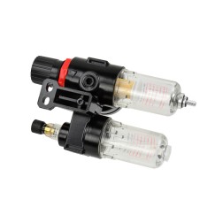 Reduktor z filtrem powietrza + odwadniacz 1/4" (50)