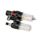 Reduktor z filtrem powietrza + odwadniacz 1/4" (50)