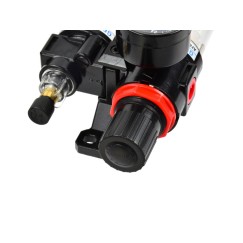 Reduktor z filtrem powietrza + odwadniacz 1/4" (50)