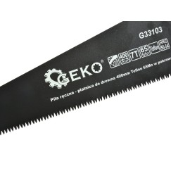 Piła ręczna - płatnica do drewna 400mm PTFE 65Mn w pokrowcu (8/32/40)