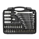 Zestaw kluczy nasadowych torx  i płasko-oczkowych 94el.(4)