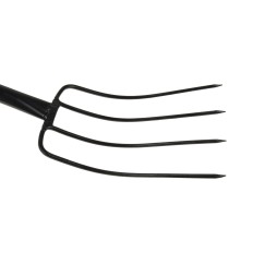 Widły gospodarcze 4-zębne trzon metalowy (5)