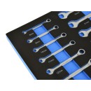 Wkład- zestaw kluczy z grzechotką 13el. 8-22mm (6)