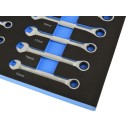 Wkład- zestaw kluczy z grzechotką 13el. 8-22mm (6)