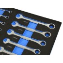 Wkład- zestaw kluczy z grzechotką 13el. 8-22mm (6)